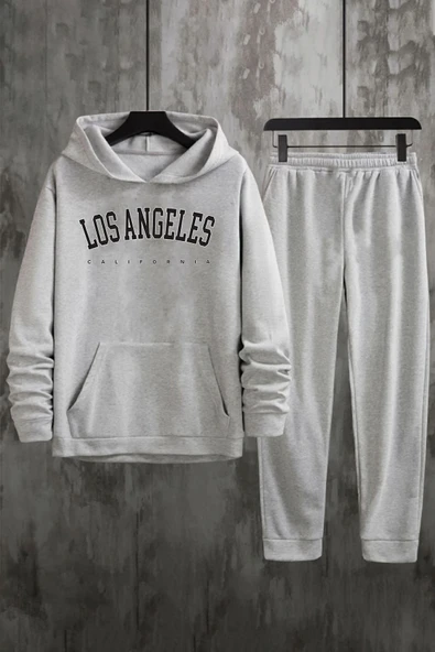 Los Angles Baskılı Eşofman Takımı