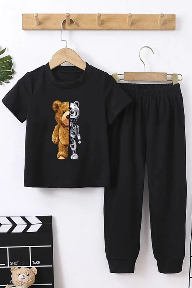 Çocuk Boys Bear Alt - Üst Eşofman Takımı