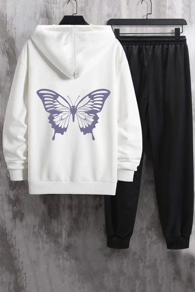 Butterfly Baskılı Eşofman Takımı
