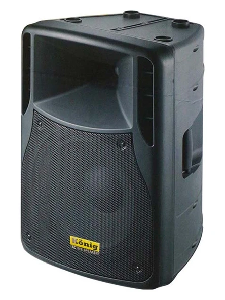 KÖNİG K-1510A 25CM 450W USB-SD-AKTİF KABİN HOPARLÖR