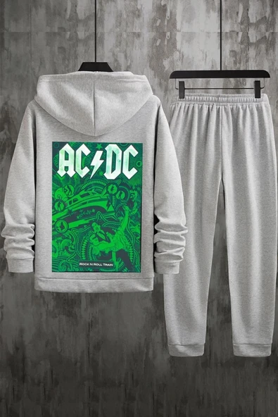 Acdc Baskılı Eşofman Takımı - 4
