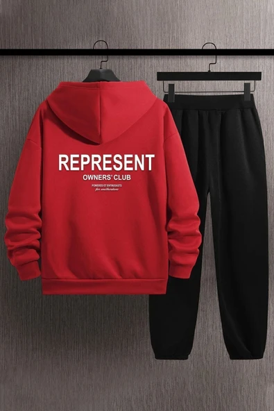 Represent Baskılı Eşofman Takımı