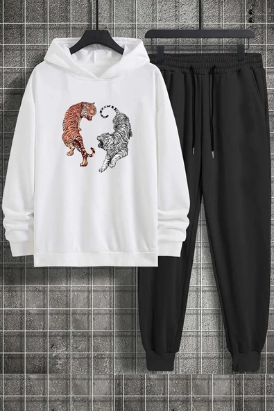 Tiger Baskılı Eşofman Takımı