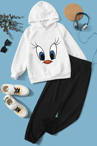 Çocuk Tweety Eşofman Takımı
