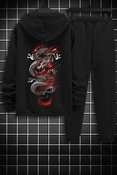 Chinesebox Baskılı Eşofman Takımı - Resim 7