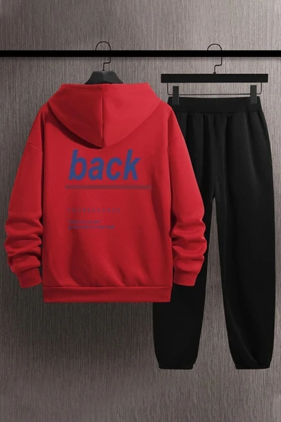 Back Sırt Baskılı Eşofman Takımı