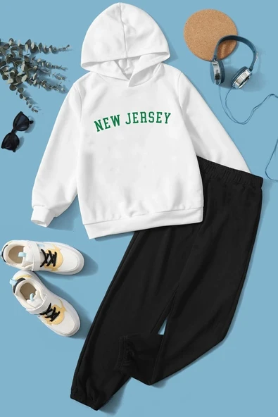 New Jersey Çocuk Eşofman Takımı Alt Üst