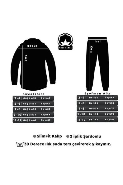 Çocuk Saturn Eşofman Takımı - 6