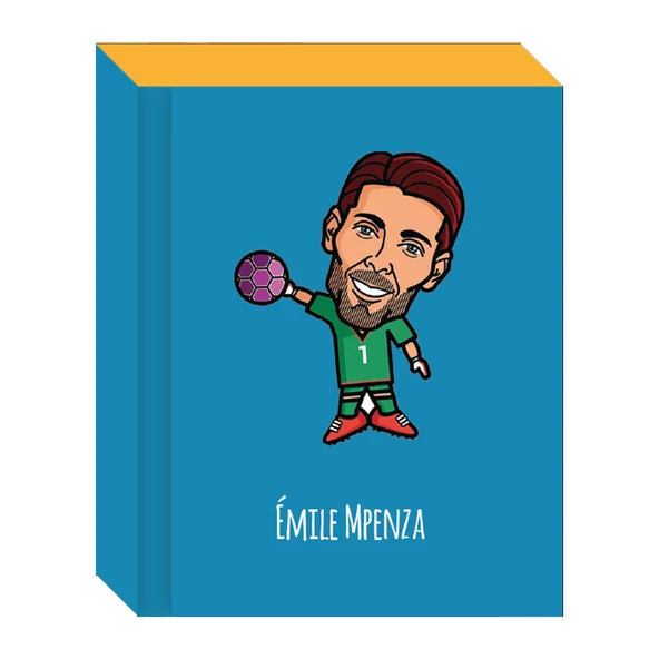 Lilamor Not Defteri Futbol Mini Havuz  4x5 120 Sy.20 Ass