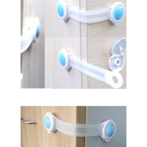 Çocuk Koruma Kilidi 2li Dolap ve Çekmece - 2