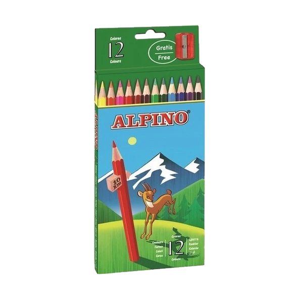 Alpino Kuru Boya Tam Boy 12 Lİ AL010654