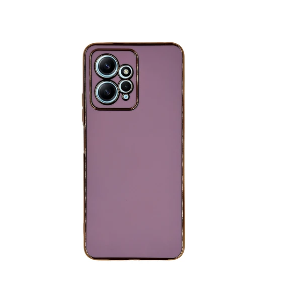 Xiaomi Redmi Note 12 4g Şanzelize Kılıf Lila TdrTR