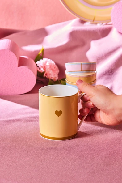 Talya Kupa 355 Ml Sarı ürün görseli 1