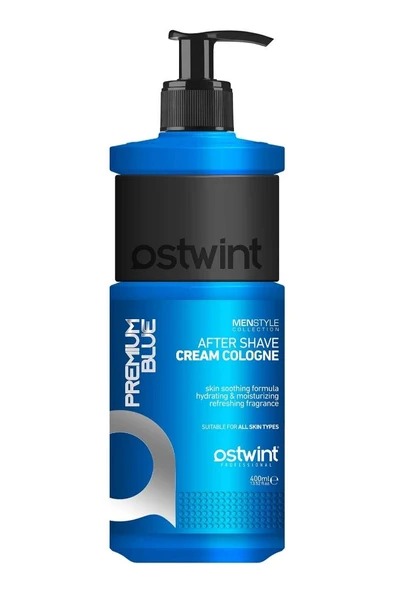 Ostwint Tıraş Sonrası Krem Kolonya Balsam Premium Blue 400 Ml