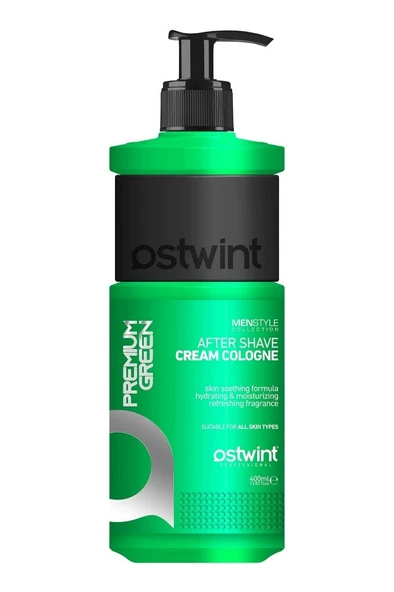 Ostwint Tıraş Sonrası Krem Kolonya Balsam Premium Green 400 Ml