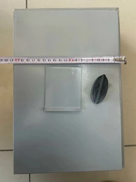 SAYAÇ PANOSU MONOFOZE 1 SAYAÇ SIVA ÜSTÜ 14X20X34 - 2