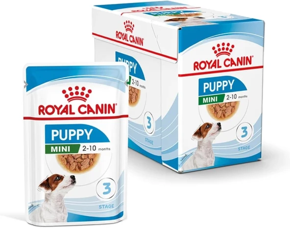 Royal Canin Mini Puppy Köpek Maması, Yavru Köpek, (12 x 85 G)