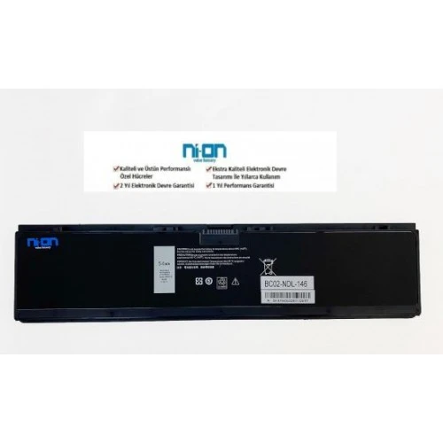 Nion Dell P40G P40G002 uyumlu Notebook Batarya - Pil - 1
