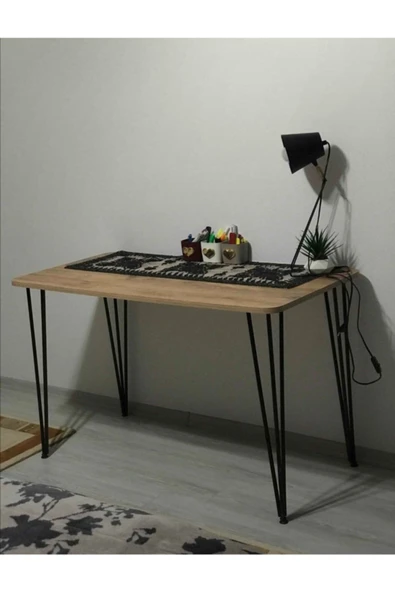Armarks 60×120 Metal Ayaklı Masa Mutfak Masası Çalışma Masası Bilgisayar Masası - 5