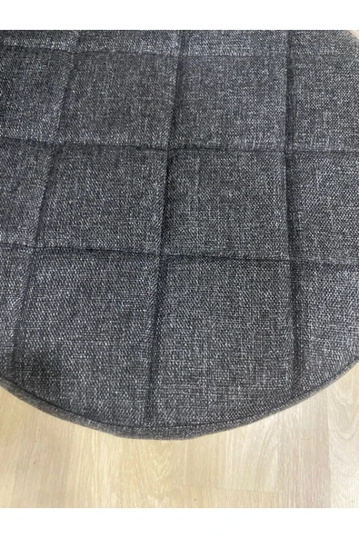 BAMBEDS MOBİLYA Poverty Wood Sandalye Gri Mutfak Salon Yemek Odası Sandalyesi Ahsap Ayak - 5