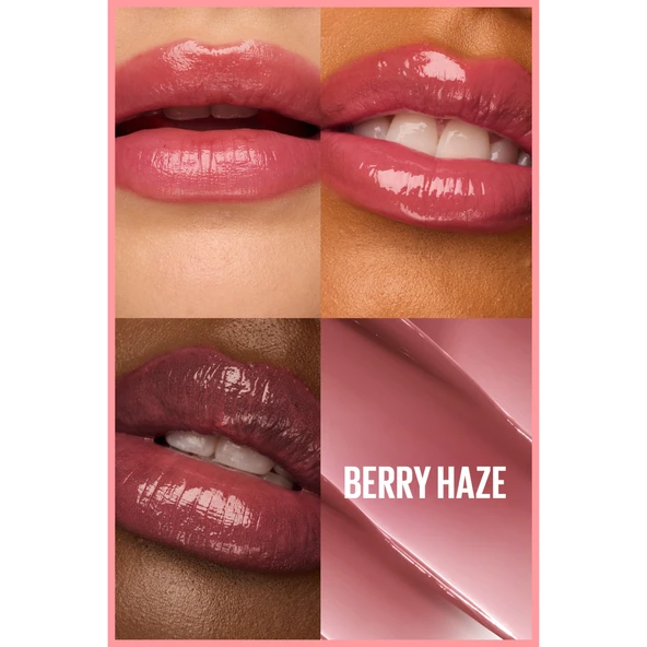 Maybelline New York Lifter Glaze Shea Yağı ve Hyalüronik Asit içeren Renkli Dudak Balmı - 07 Berry Haze - 2