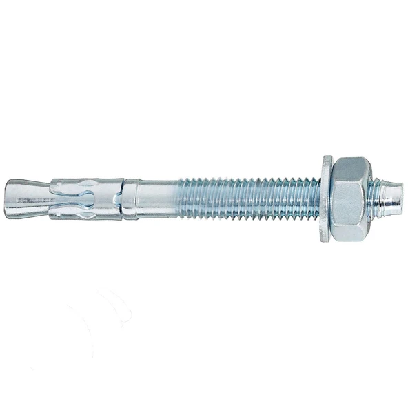 Klipsli Saplamalı Çelik Dübel M12x110 mm Raf Montaj Bağlantı Kanalları Tavan Beton Asma Aparat - 4