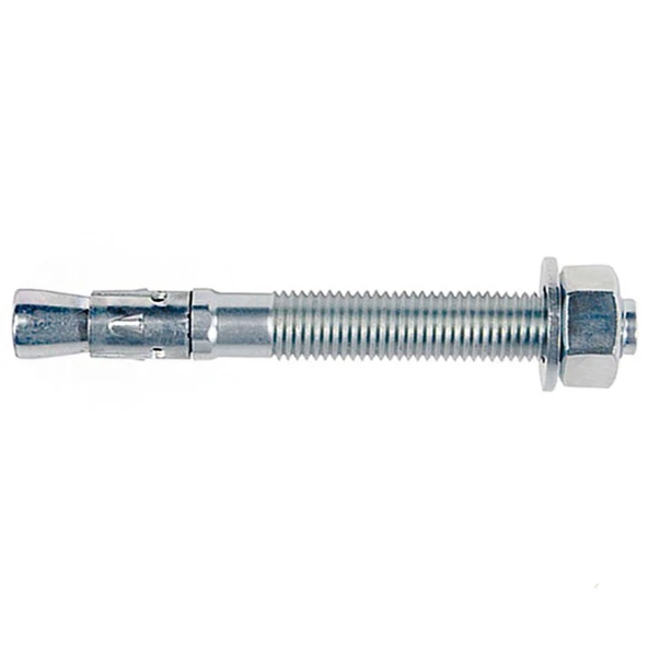 Saplamalı Klipsli Çelik Dübel M16x145 mm Raf Montaj Bağlantı Zemin Monte Tavan Beton Asma Aparat - 4