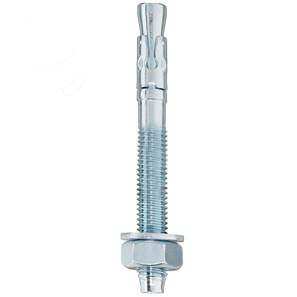 Klipsli Saplamalı Çelik Dübel M12x110 mm Raf Montaj Bağlantı Kanalları Tavan Beton Asma Aparat - 3