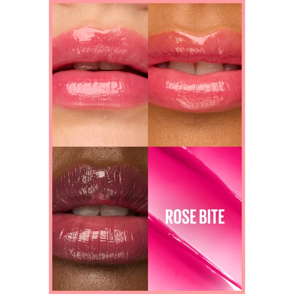 Maybelline New York Lifter Glaze Shea Yağı ve Hyalüronik Asit içeren Renkli Dudak Balmı - 03 Rose Bite - 2
