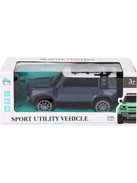 Limon Oyuncak Şarjlı Kumandalı Jeep Araba 8601A - 4