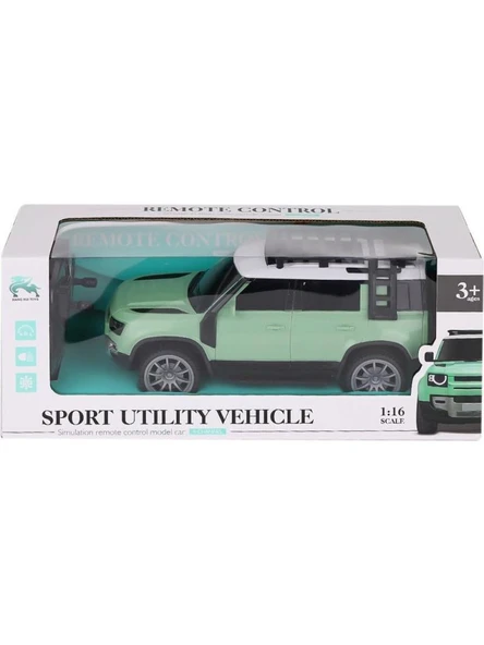 Limon Oyuncak Şarjlı Kumandalı Jeep Araba 8601A - 3