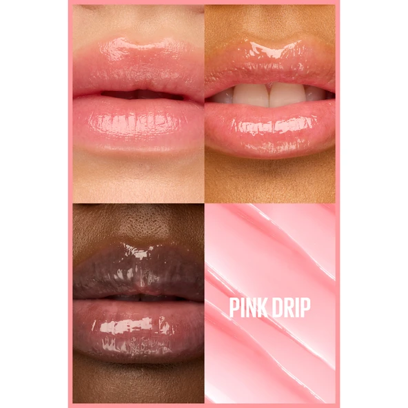 Maybelline New York Lifter Glaze Shea Yağı ve Hyalüronik Asit içeren Renkli Dudak Balmı - 02 Pink Drip - 4