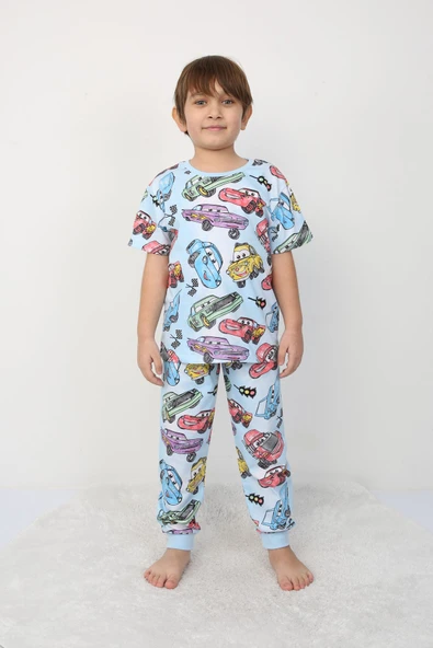Skye Paw Patrol Desenli Kız Çocuk Pijama Takımı - Resim 5