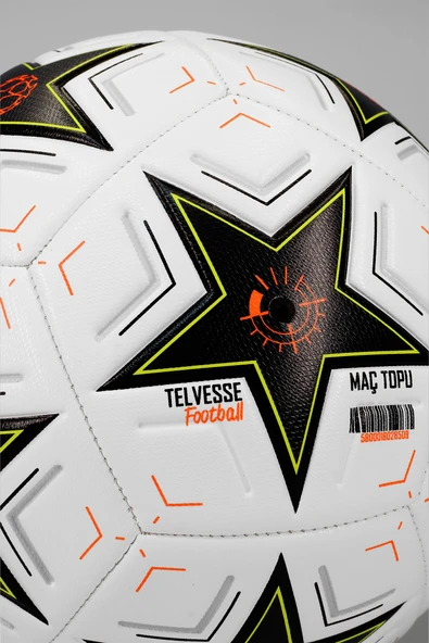 3lü Set Futbol Topu Tekmelik Şampiyonlar Ligi Pompalı Sert Zemin Halı Saha Futbol Topu No:5 - 6