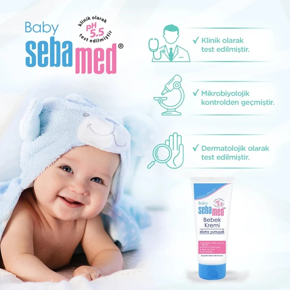Sebamed Bebek Kremi 200ML (Ekstra Yumuşak) (5 Li Set) - 6