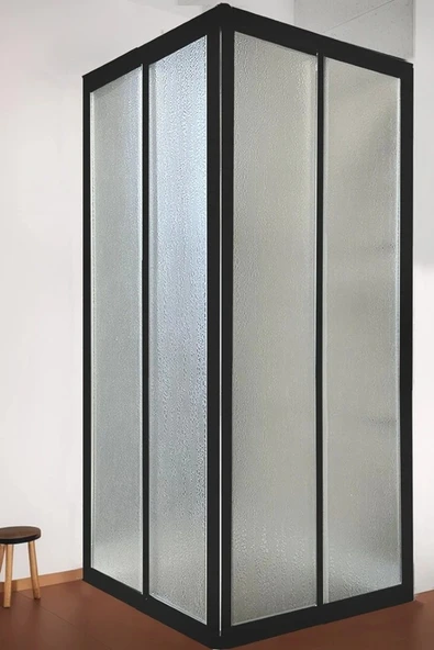 UBM Duşakabin Kare Mika Camlı 100x100 (Teknesiz)