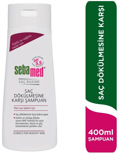 Sebamed Şampuan 400ML Saç Dökülmesine Karşı (Tüm Saç Tipleri için) (5 Li Set) - 2