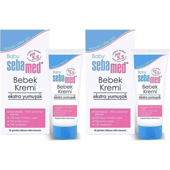 Sebamed Bebek Kremi 200ML (Ekstra Yumuşak) (2 Li Set) - 1