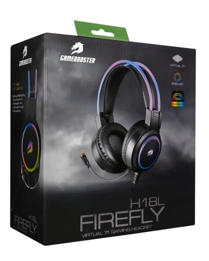 GameBooster H18L Firefly RGB 7.1 Oyuncu Kulaklığı - 4