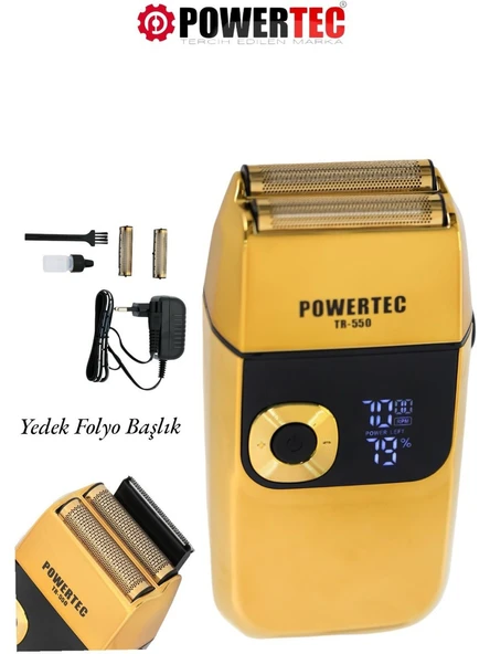 Powertec TR-550 Tıraş Makinesi - Resim 2