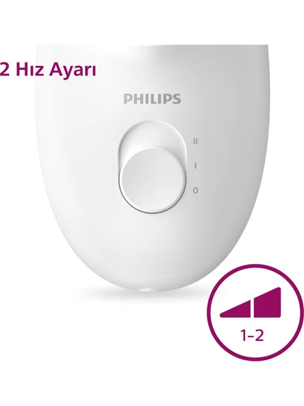 Philips BRE245/05 Satinelle Essential Kablolu Kompakt Epilatör - 6