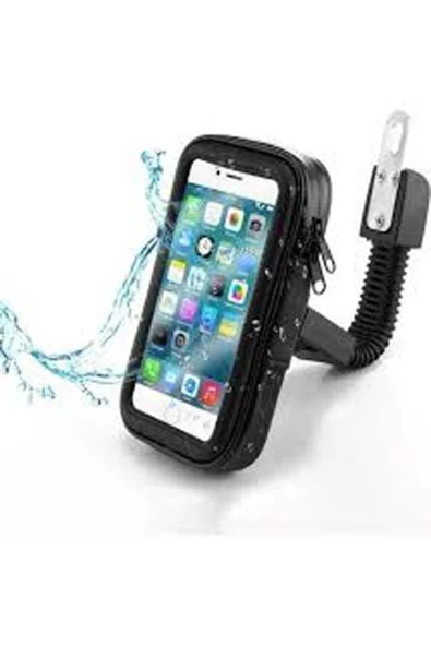 kapalı fermuarlı telefon tutucu
