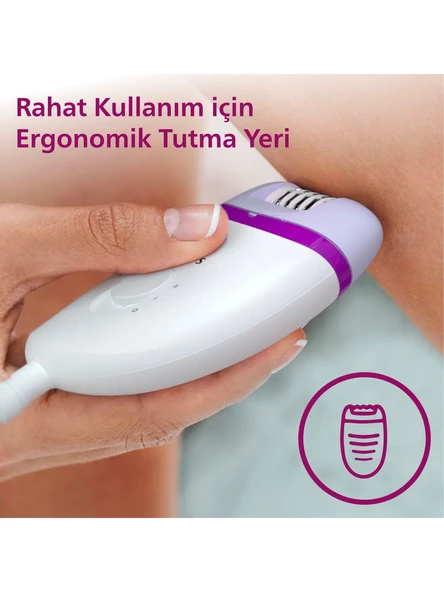 Philips BRE225/05 Satinelle Essential Kablolu Kompakt Epilatör - 6