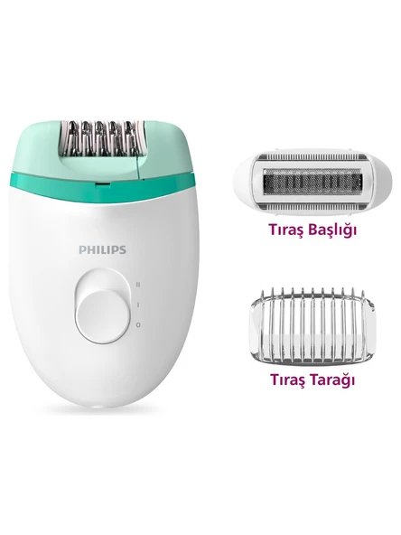 Philips BRE245/05 Satinelle Essential Kablolu Kompakt Epilatör