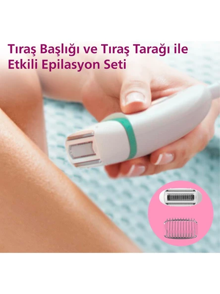 Philips BRE245/05 Satinelle Essential Kablolu Kompakt Epilatör - 3