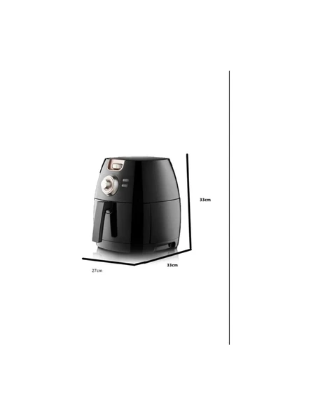 Sem Aircook Yağsız Kızartma Sıcak Hava Fritöz - Airfryer SC300 - 4