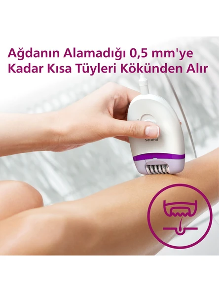 Philips BRE225/05 Satinelle Essential Kablolu Kompakt Epilatör - 3