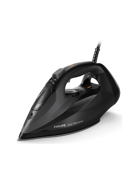 Philips 7500 Serisi Azur Buharlı Ütü 3200 W, 55g/dk Sürekli Buhar, 260 g Şok Buhar, SteamGlide Elite Taban, DST7511/80
