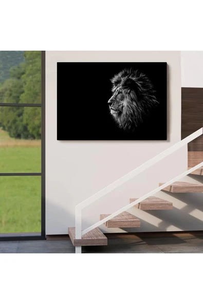 Aslan Dekoratif Kanvas Tablo 1153 - 5
