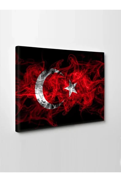 Led Işıklı Türk Bayrağı (kırmızı Beyaz) - 3
